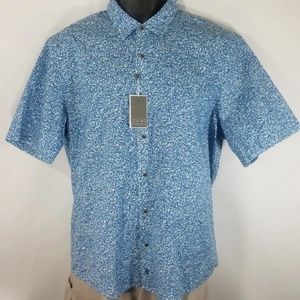 Ike Behar- Designer short sleeve button up